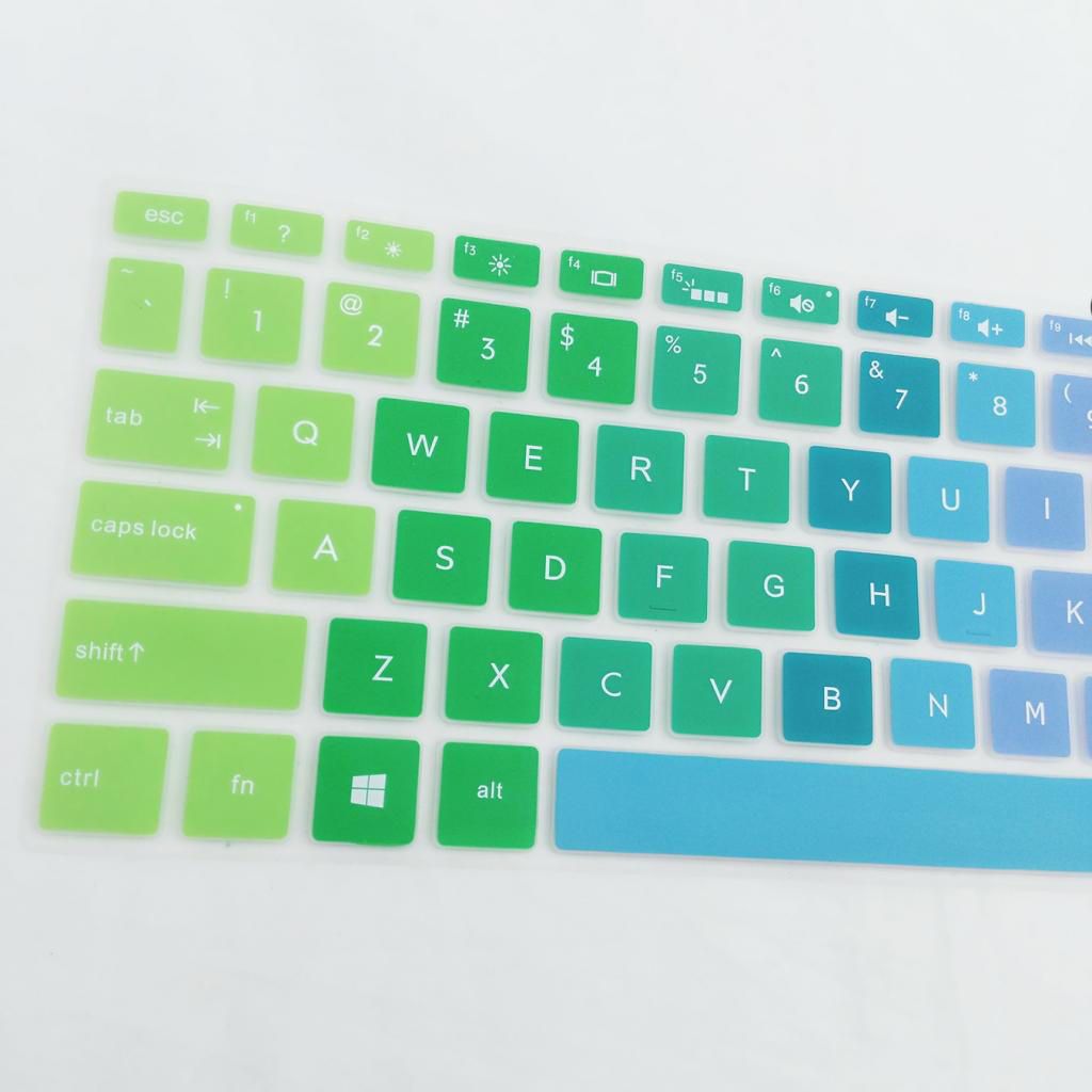 Silicone Notebook Keyboard   For HP 15 Rainbow 15.6 Inch