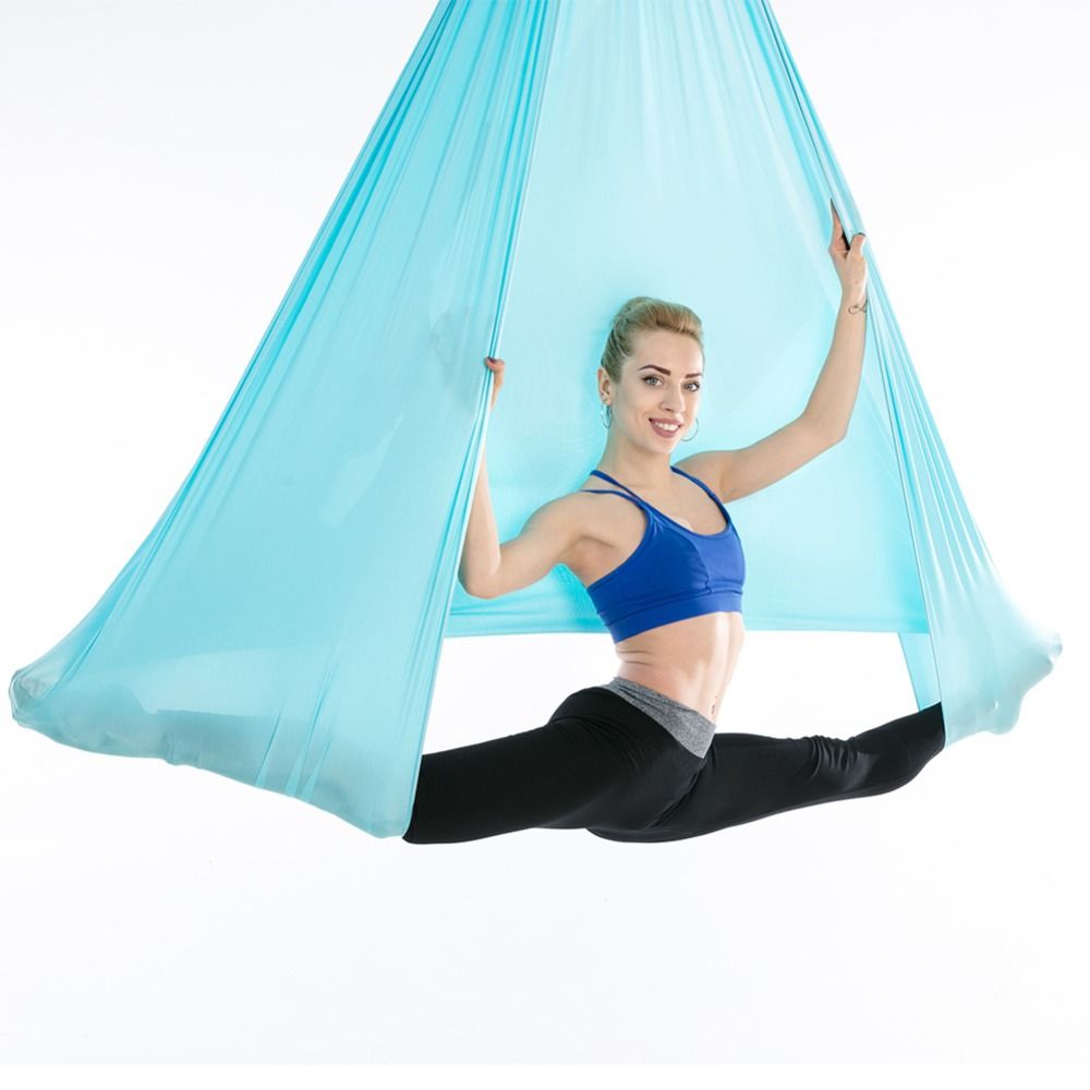Aerial Yoga Hammock Swing For Antigravity Yoga-Blue