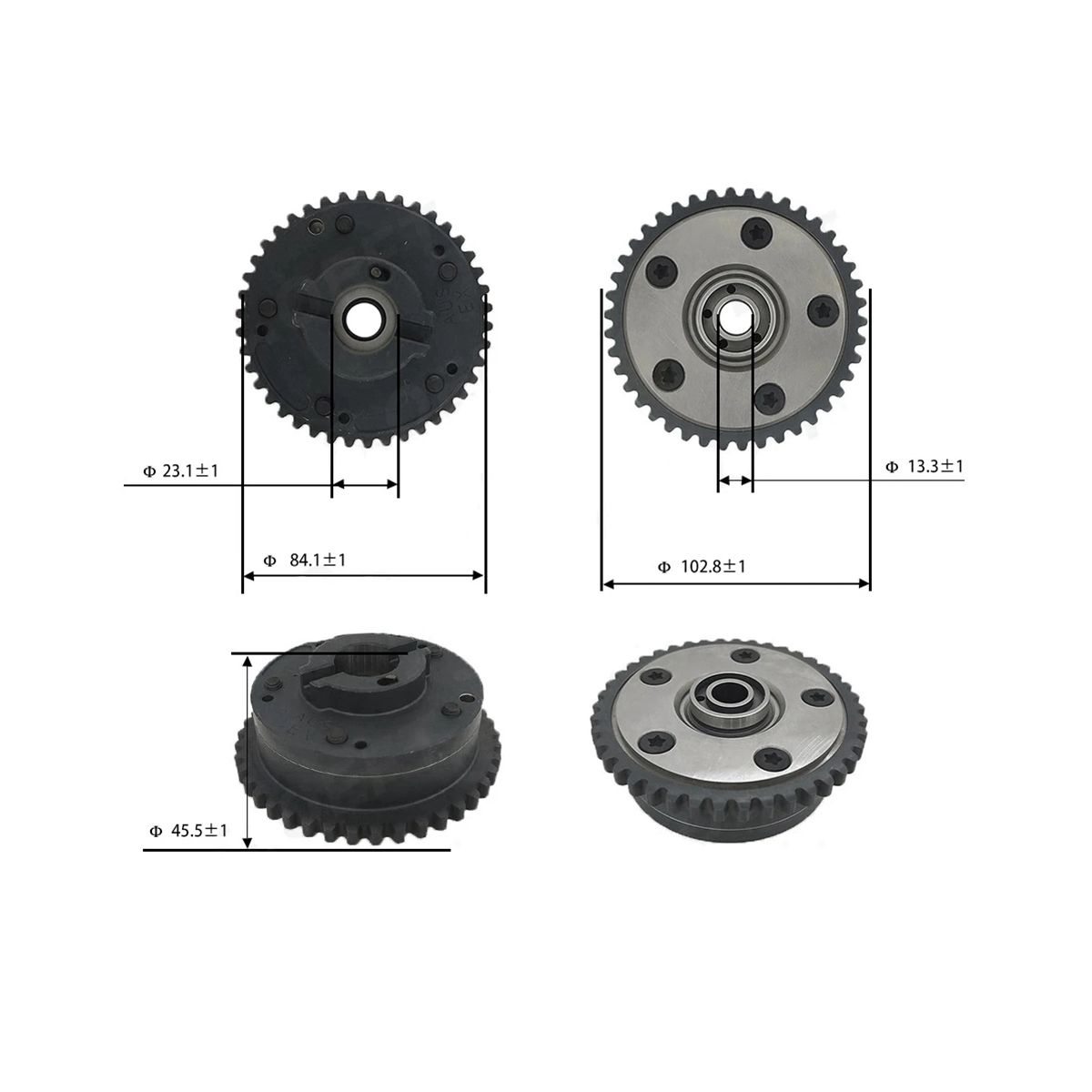 11367534718 Timing Gear Phase Adjuster Camshaft Sprocket Auto for BMW 550I 650I 750Li X5 44L 48L