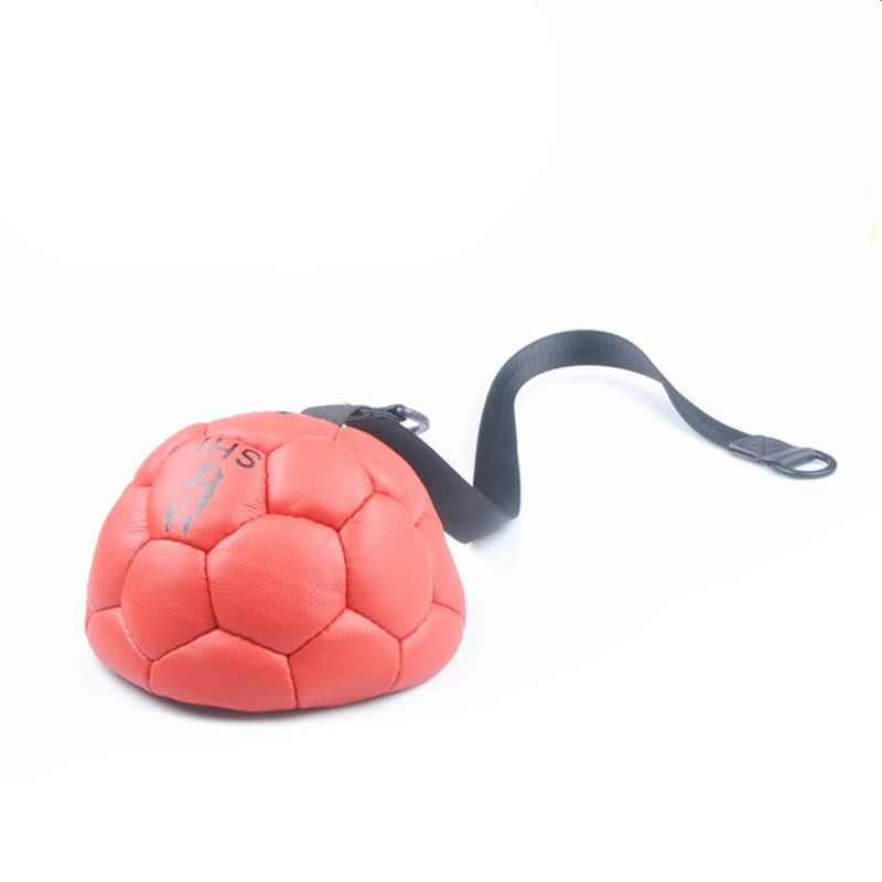 Luxurious Geniune Leather High Quality Large Dog Ball Pet Dog Training Chew Play Fetch Bite Toy