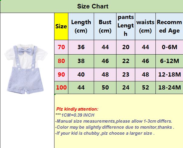 Baby Boys Gentleman Outfit Summer Clothing Set -Beige