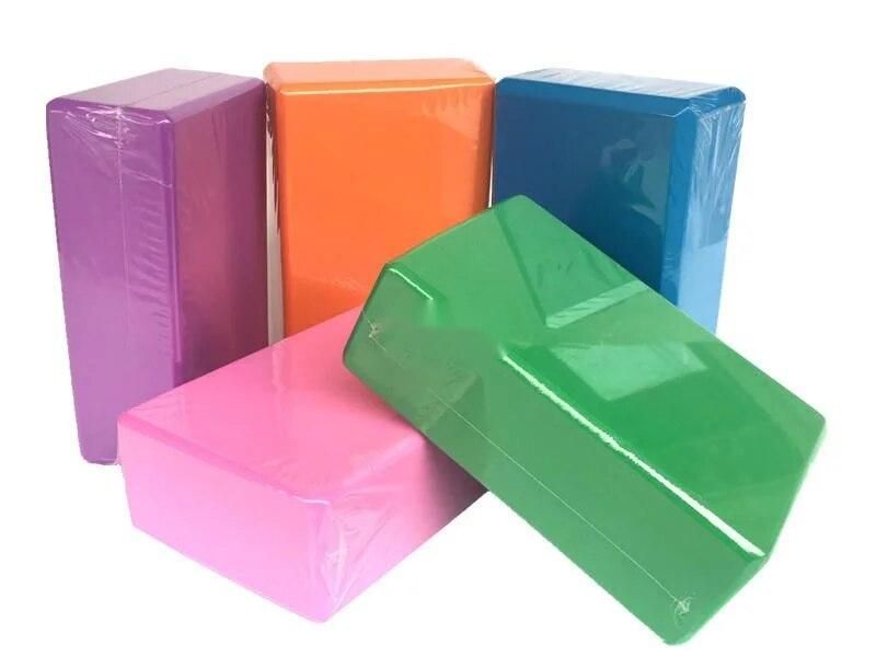 Yoga Brick EVA Foam Dance Practice Split Leg Auxiliary Training Brick Portable Fitness Equipment Sport Yoga Blocks