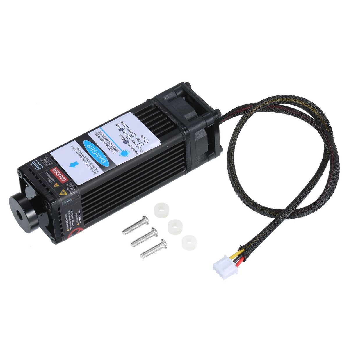 10W Laser Module Laser Head 450nm Blue Lase for Laser Engraving Machine Wood Marking Cutting Tool