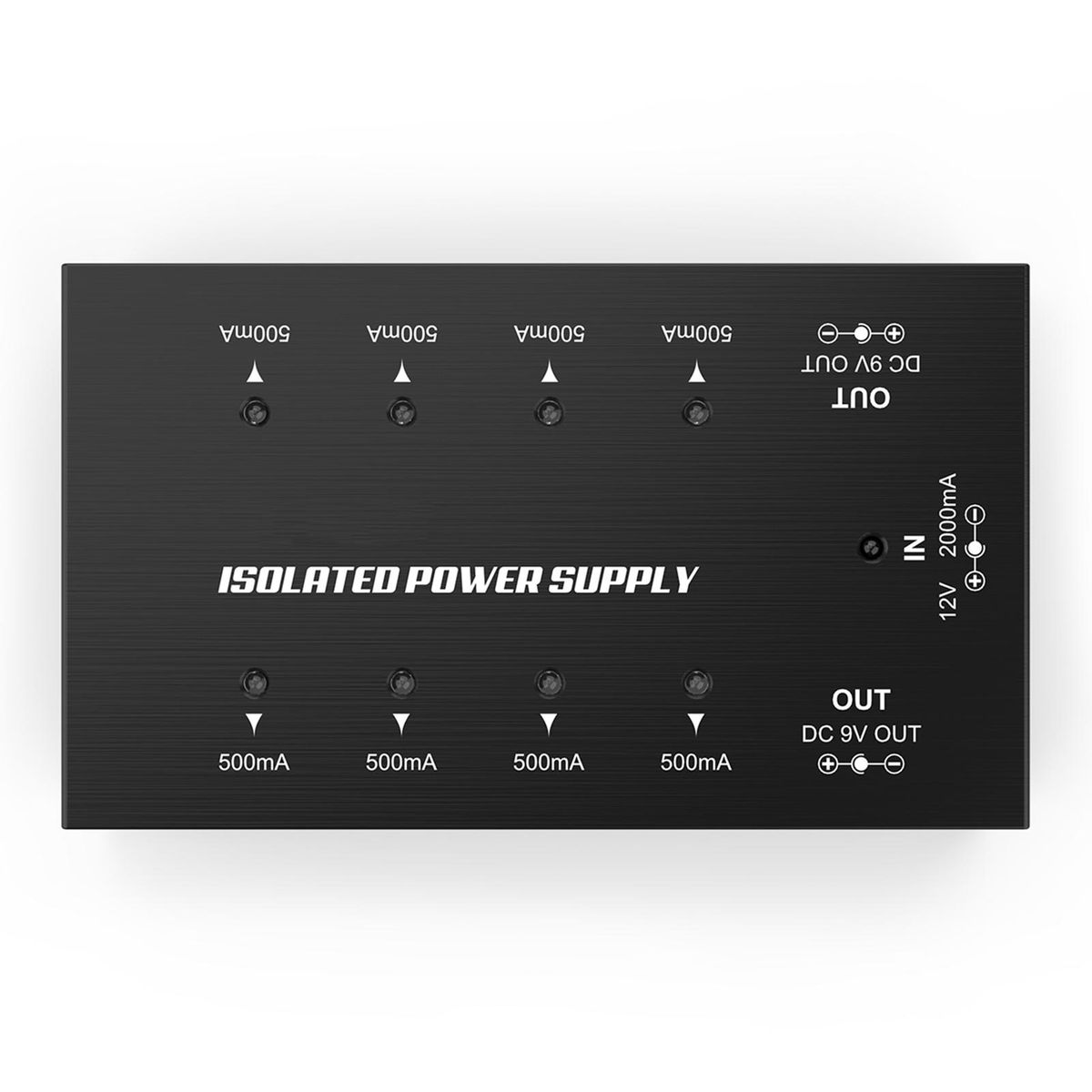 Compact Size Guitar Effect Power Supply 8 Isolated DC Outputs for 9V/18V Guitar Effects