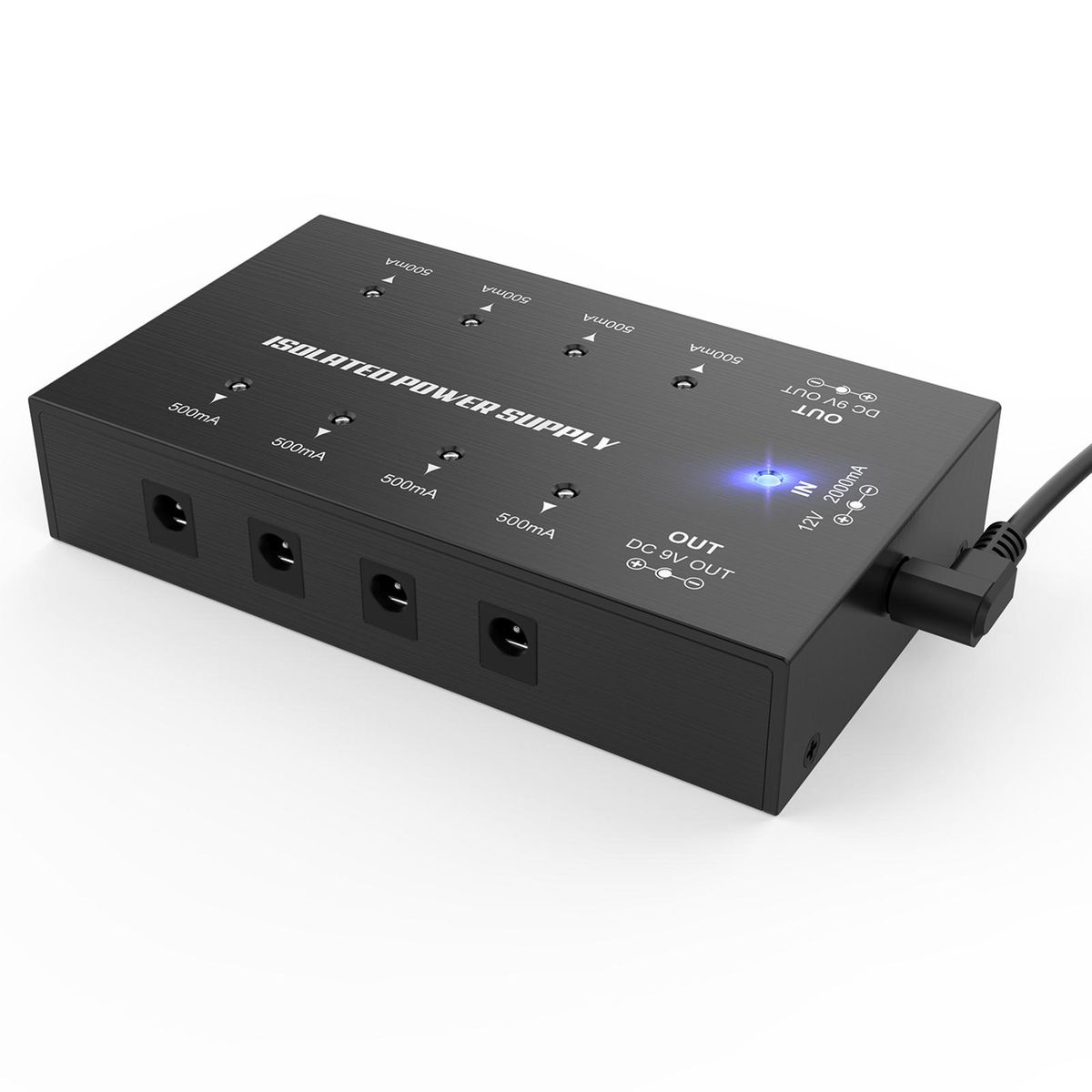 Compact Size Guitar Effect Power Supply 8 Isolated DC Outputs for 9V/18V Guitar Effects