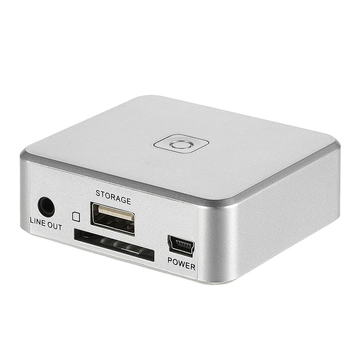 Audio Capture Recorder Music Digitizer with 3.5mm & RCA IN Ports Save into SD Card USB Disk as MP3 File with Remote Controller EU Plug