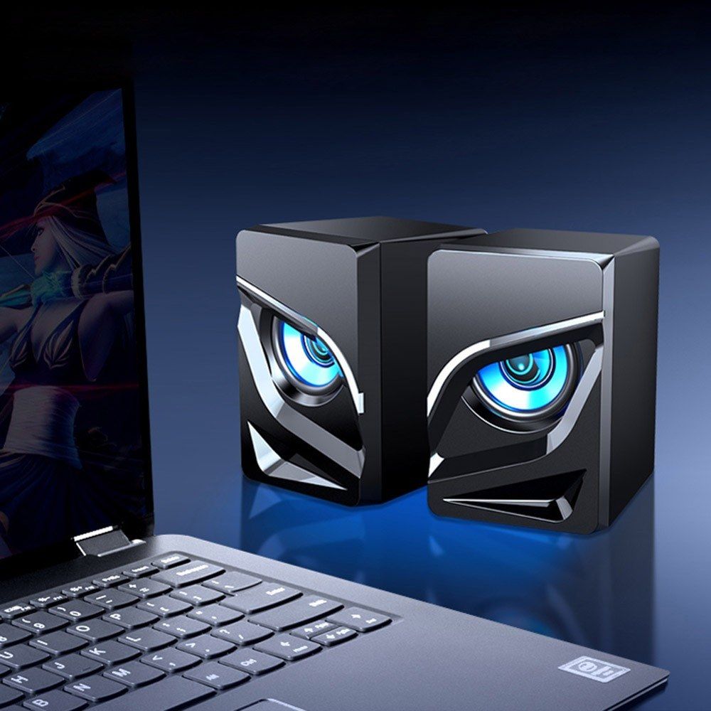 V128 Mini USB 2.1 Stereo Sound Speaker Desktop Computer