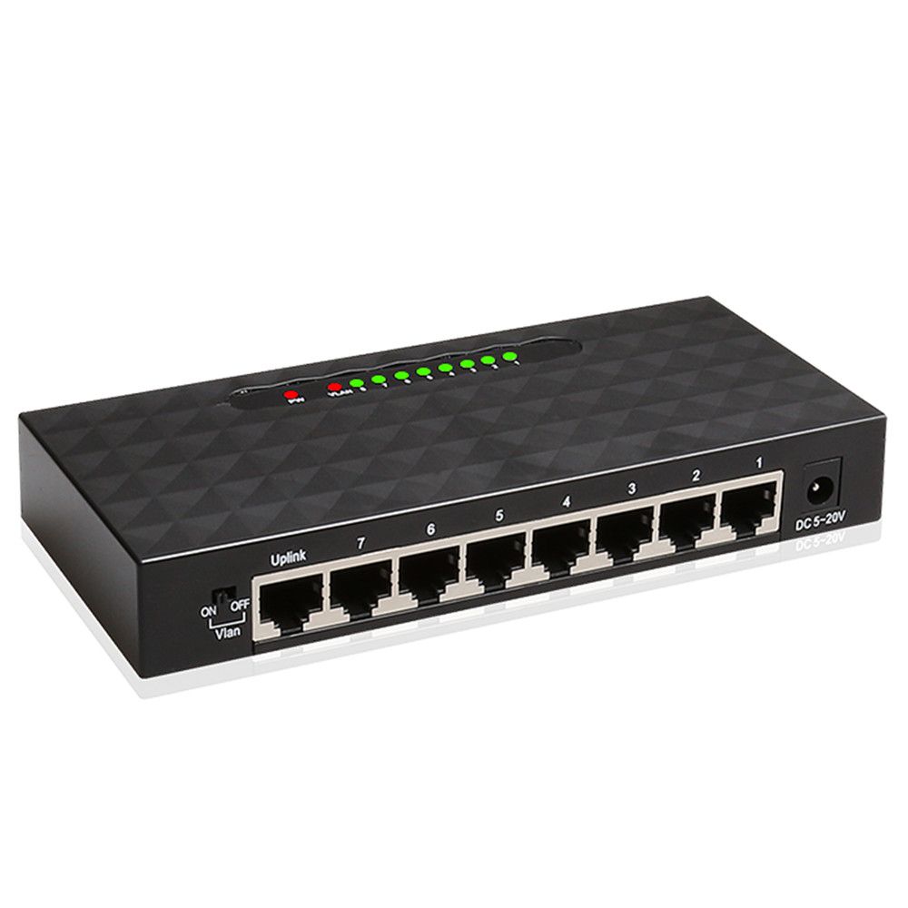 Gigabit Switch 8Port Ethernet Switch Desktop1000Mbps Fast