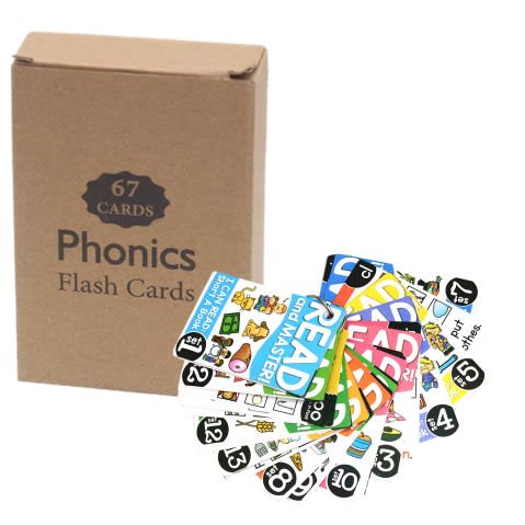 Phonics Flash Cards -67 Cards