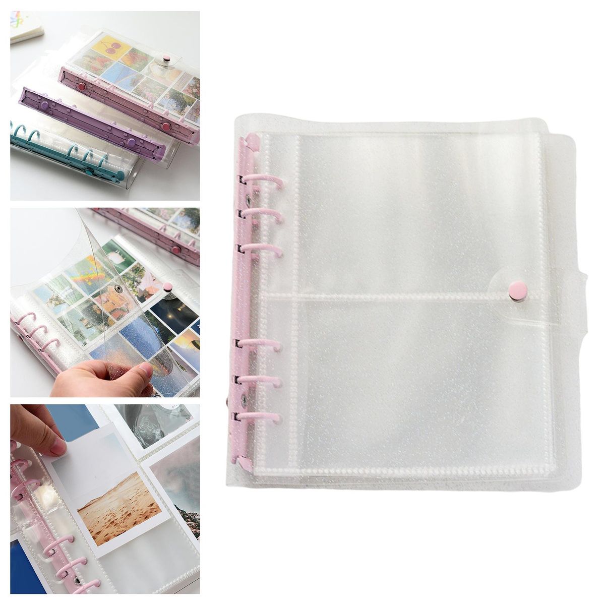 Pages Transparent Portable Photo Printer Pink