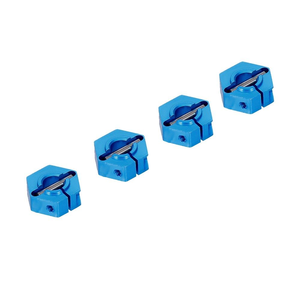 4PCS Aluminum 12mm Hub Hex Coupler Wheel Hex For Traxxas
