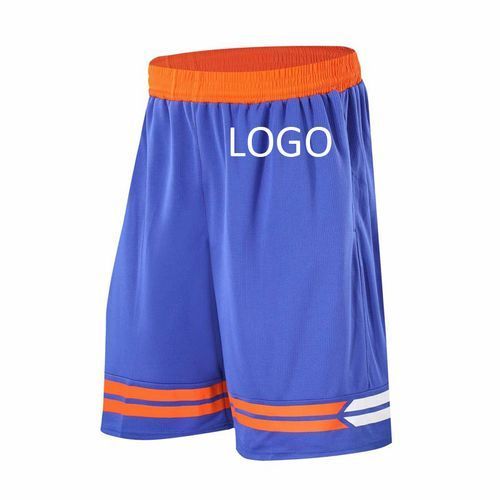 Loose Sports Stripe Summer Men Basketball Jersey Shorts