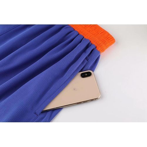 Loose Sports Stripe Summer Men Basketball Jersey Shorts