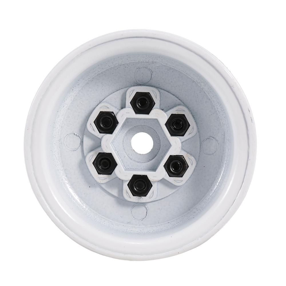 4pcs AUSTAR AX-618WH 1.9inch Metal Wheel Hub Rim Set for Axial SCX10 RC4WD D90 1/10 RC Rock Crawler Car
