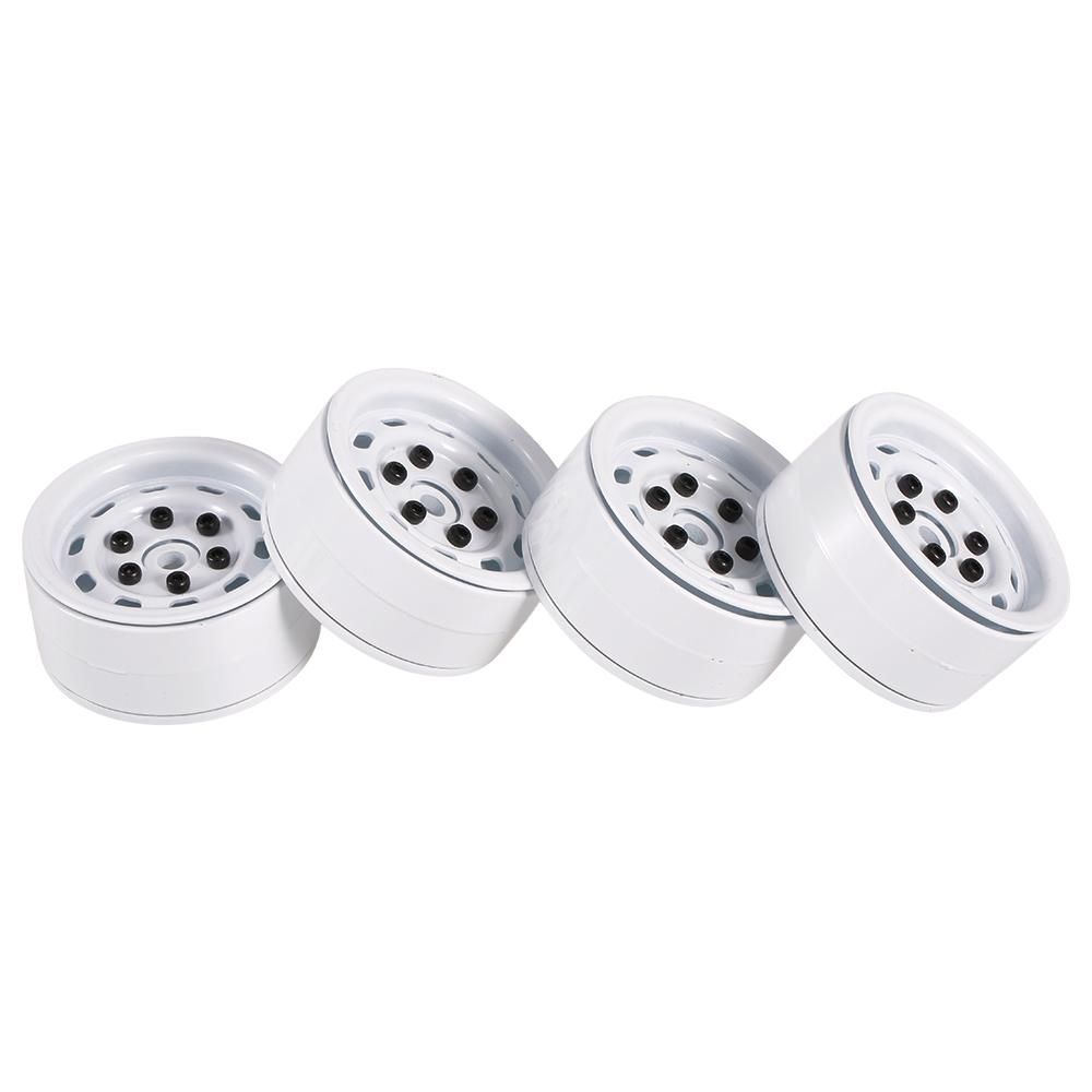 4pcs AUSTAR AX-618WH 1.9inch Metal Wheel Hub Rim Set for Axial SCX10 RC4WD D90 1/10 RC Rock Crawler Car