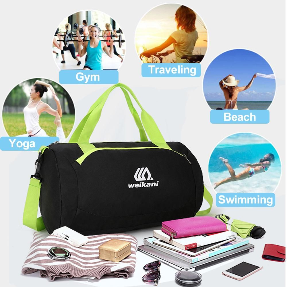 Sports Gym Bag for Women and Men Travel Duffel Bag with Wet Compartments