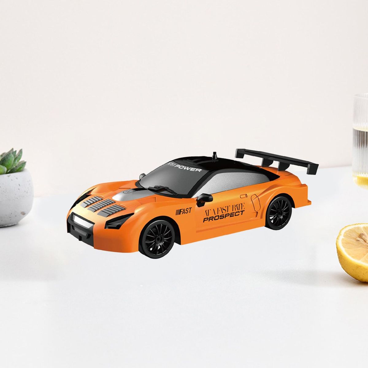 Remote Control Car High-speed Rc Drift Car Toy 4wd Electric for Kids Orange