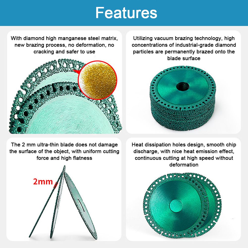 Multifunctional Cutting  Diamond High Manganese Steel