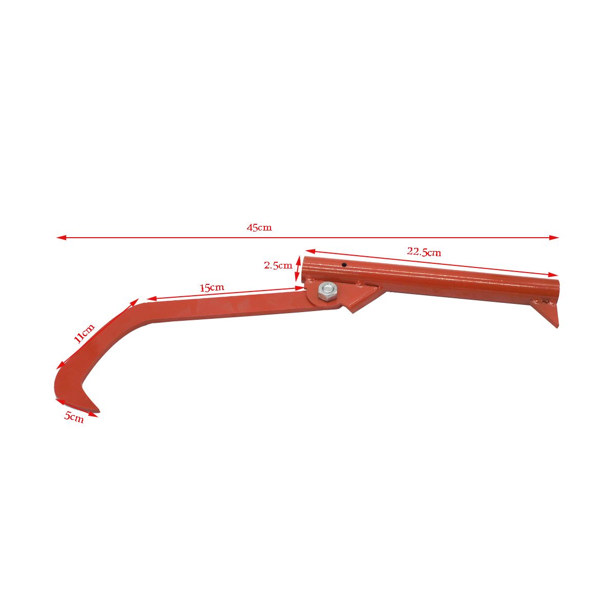 Steel Cant Hook Log Lifting Rolling Tool (No Handle)