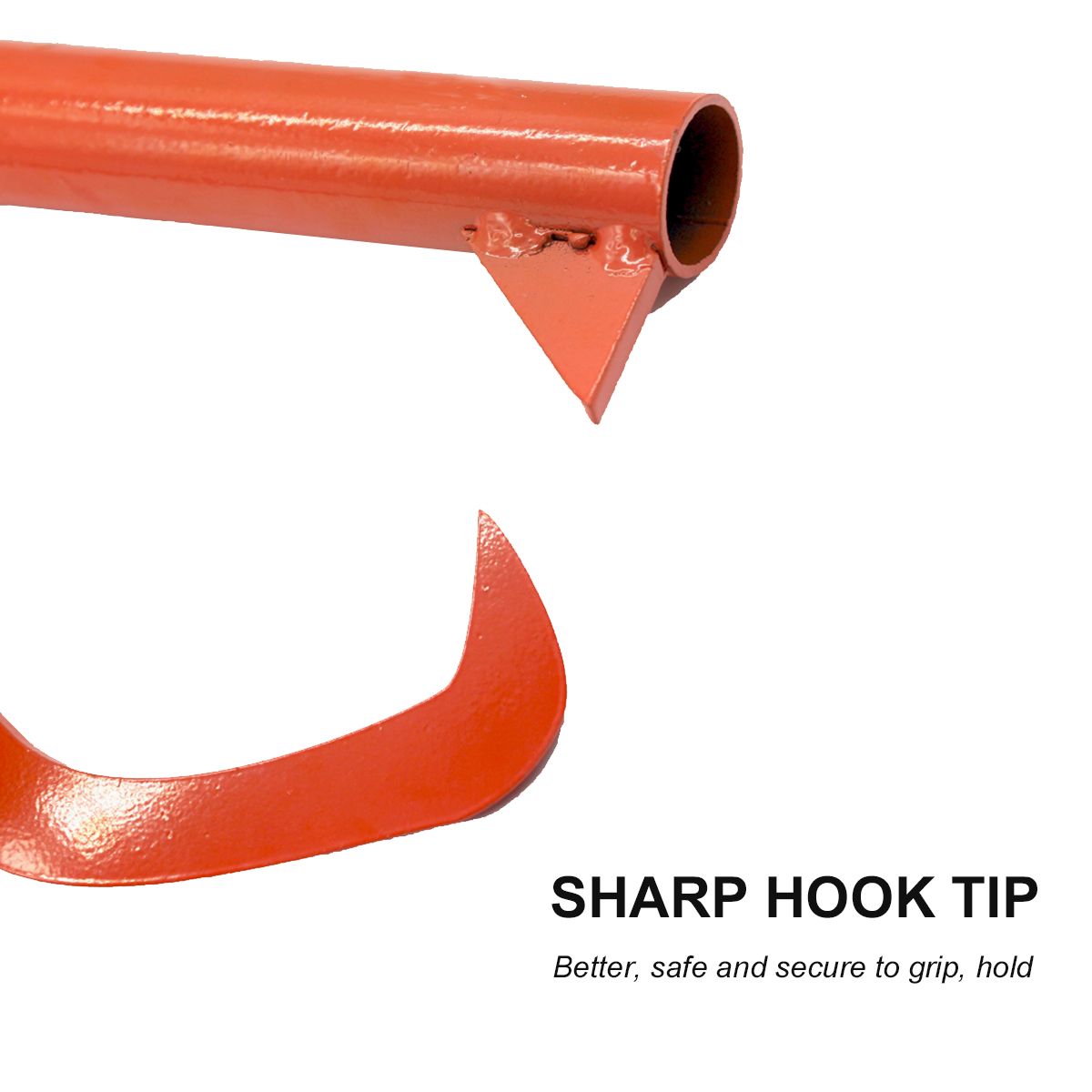 Steel Cant Hook Log Lifting Rolling Tool (No Handle)