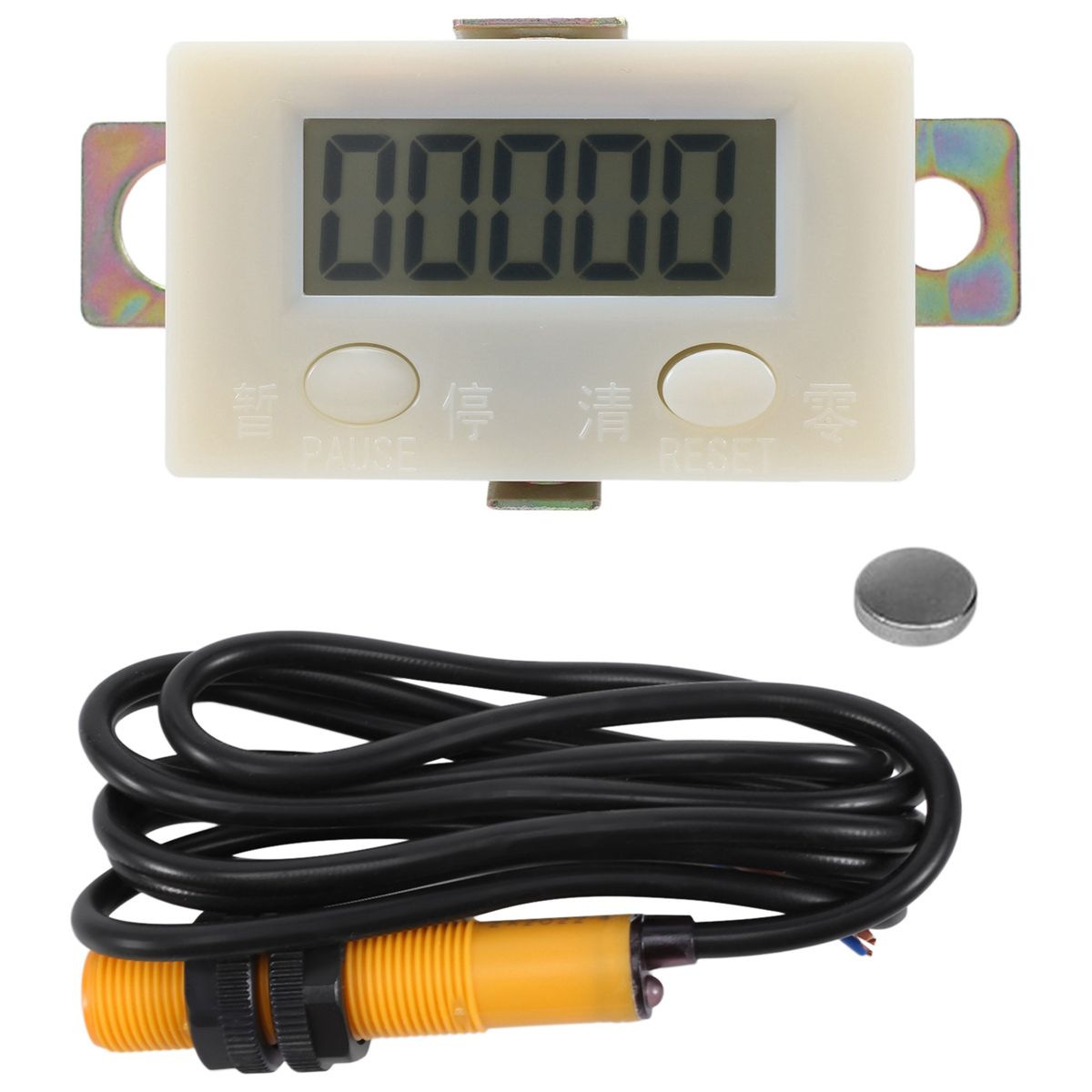 0-99999 LCD Digital Display Electronic Counter Punch Magnetic Induction Proximity Switch Reciprocating Counter