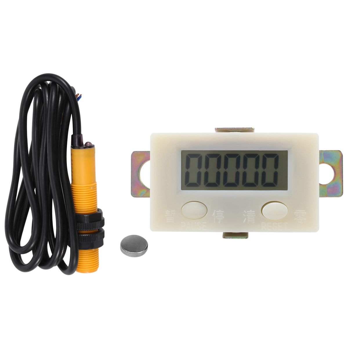0-99999 LCD Digital Display Electronic Counter Punch Magnetic Induction Proximity Switch Reciprocating Counter
