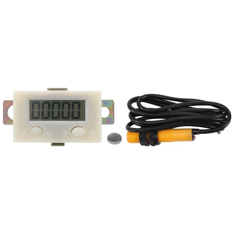 0-99999 LCD Digital Display Electronic Counter Punch Magnetic Induction Proximity Switch Reciprocating Counter