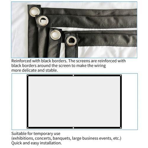 Portable Projector Screen For Home Theater