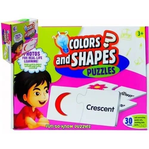 Colors And Shapes Puzzles- 30 Pieces