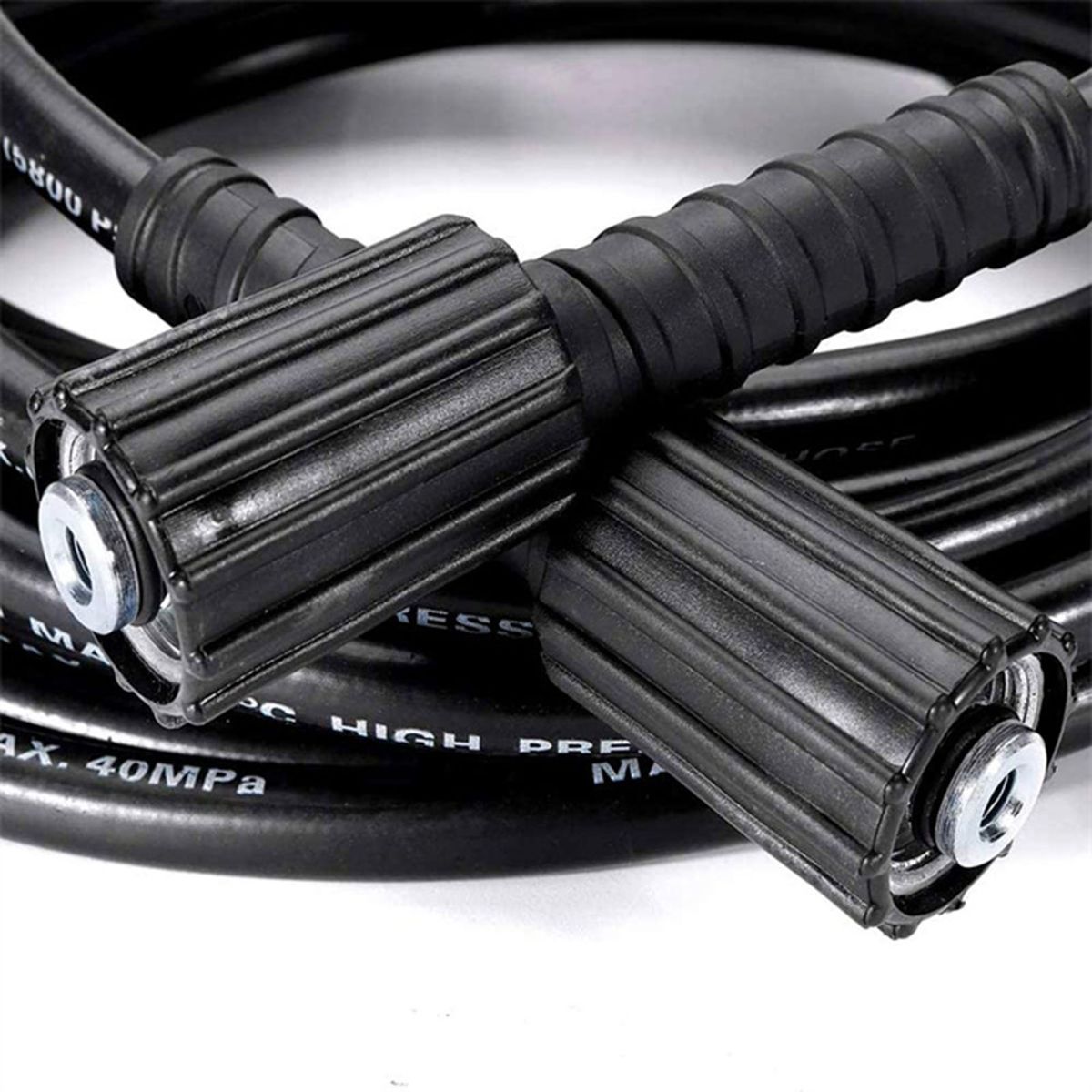 50FT Pressure Washer Cleaning Hose M22 Connector Replacement