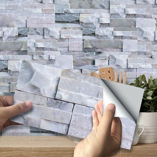 Kitchen Bathroom Peel And Stick 3D Self Adhesive