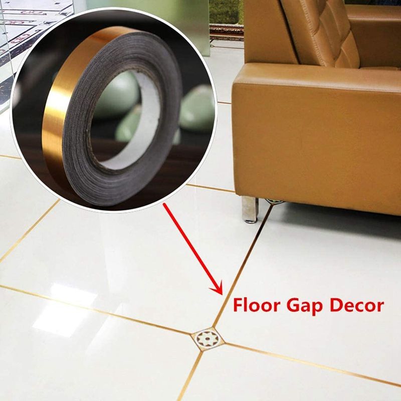 2Pcs Waterproof Ceramic Tile Space Tape Floor