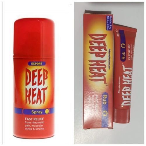 Fast Relief Spray + Rub For Muscle/Bone/Nerves/Vein Pain