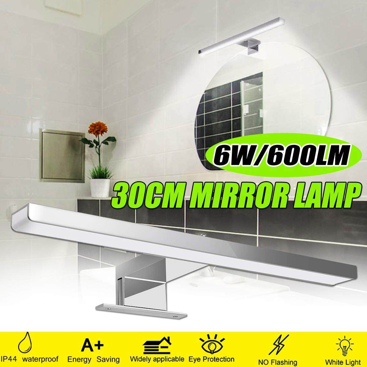 6W/600LM LED Strip Light Kitchen Cabinets Plinth Desk White Mirror Makeup Lamp