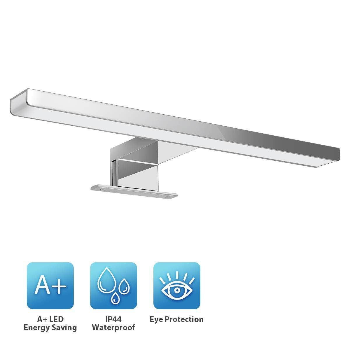 6W/600LM LED Strip Light Kitchen Cabinets Plinth Desk White Mirror Makeup Lamp