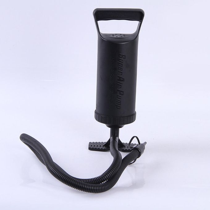 Hand Air Pump Swim Ring Mini Inflator Pool Air Bed 3 Nozzles Quick