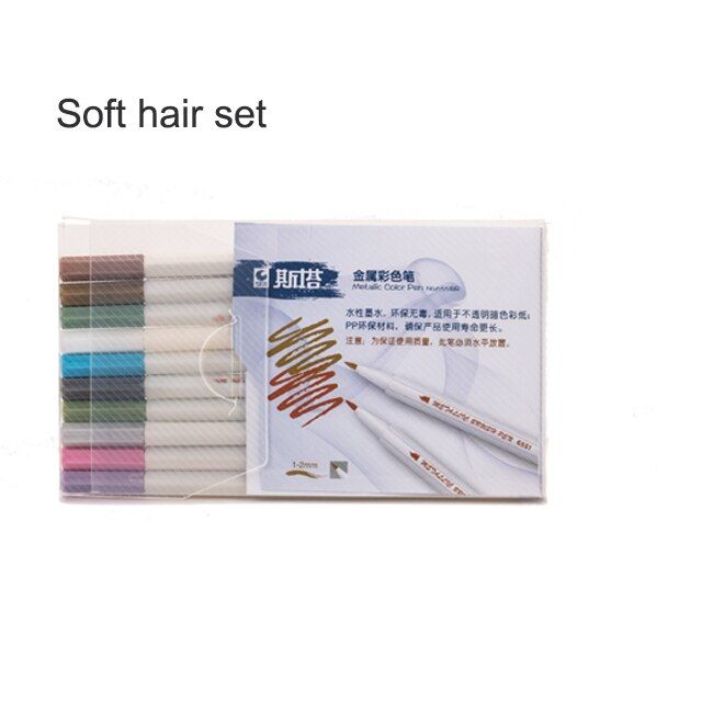 10pcs Marker Waterproof Lasting White Markers Tire Tread