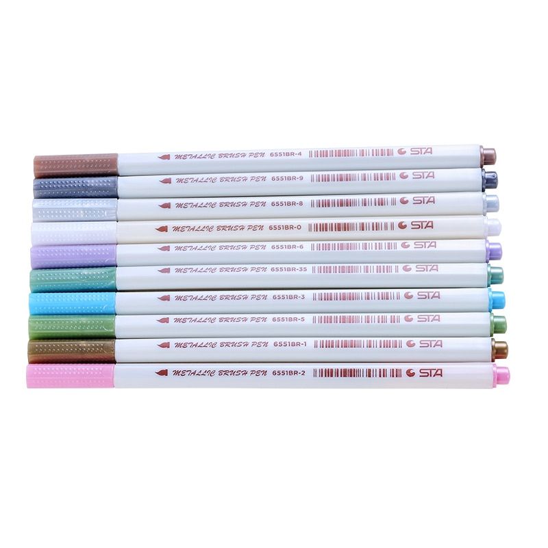 10pcs Marker Waterproof Lasting White Markers Tire Tread
