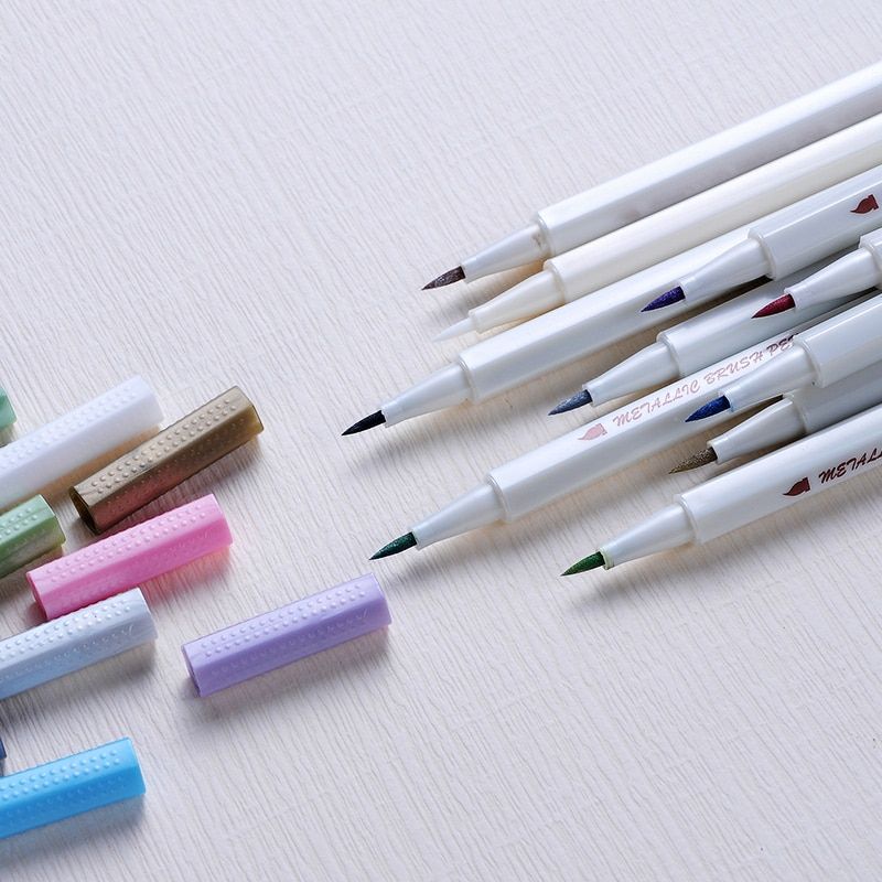 10pcs Marker Waterproof Lasting White Markers Tire Tread