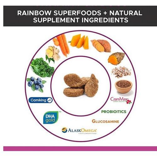 SuperVitamin+ Chews Dog Heart,liver, Kidney & Brain Health