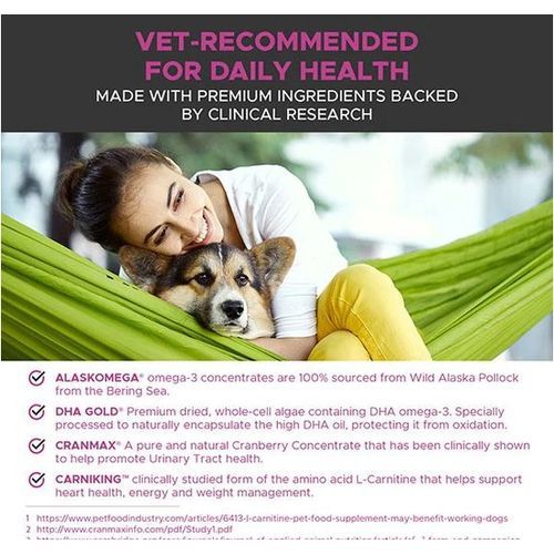 SuperVitamin+ Chews Dog Heart,liver, Kidney & Brain Health