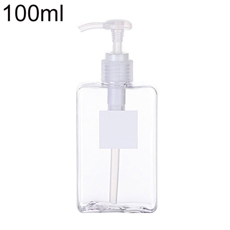 100/150/250ml Home Shower Shampoo Lotion Empty-Clear