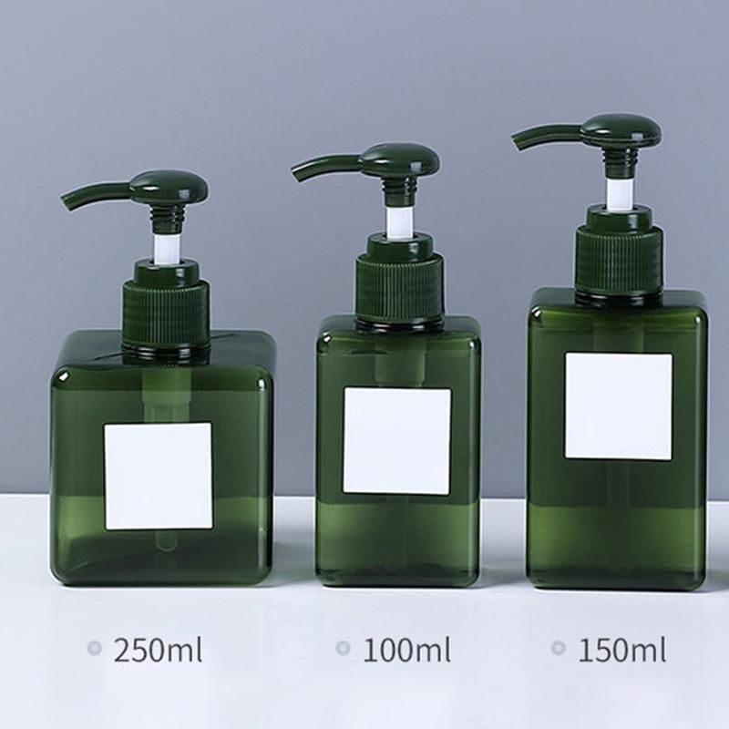 100/150/250ml Home Shower Shampoo Lotion Empty-Clear