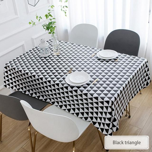 Waterproof Oilproof Dining Tablecloth  -120X120