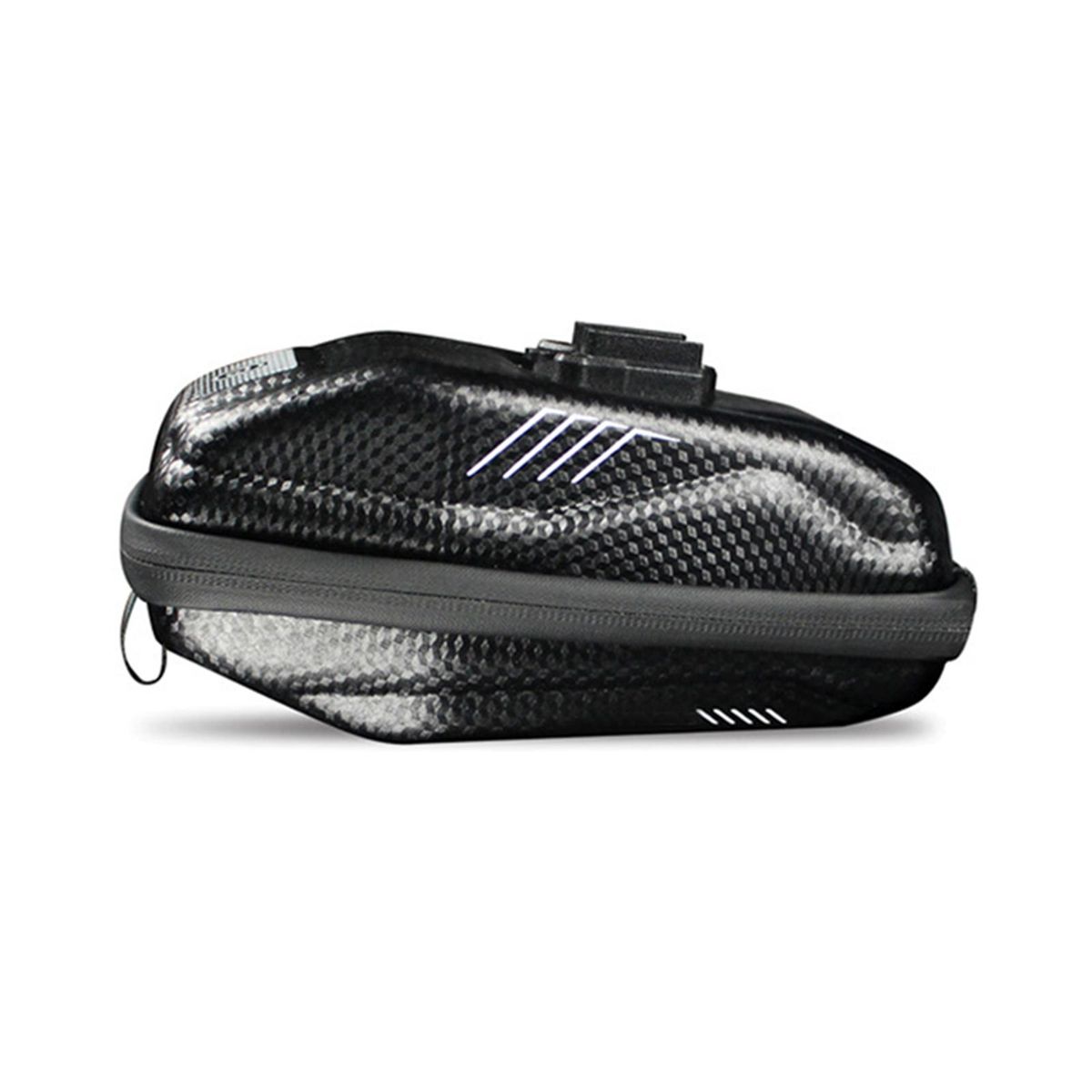 Bicycle Saddle Seat Bag Waterproof Bike Tail Rear Pouch Strap-On Saddle Storage Bag Under Seat Portable Bike Storage Bag for Outdoor Cycling MTB Road Bike