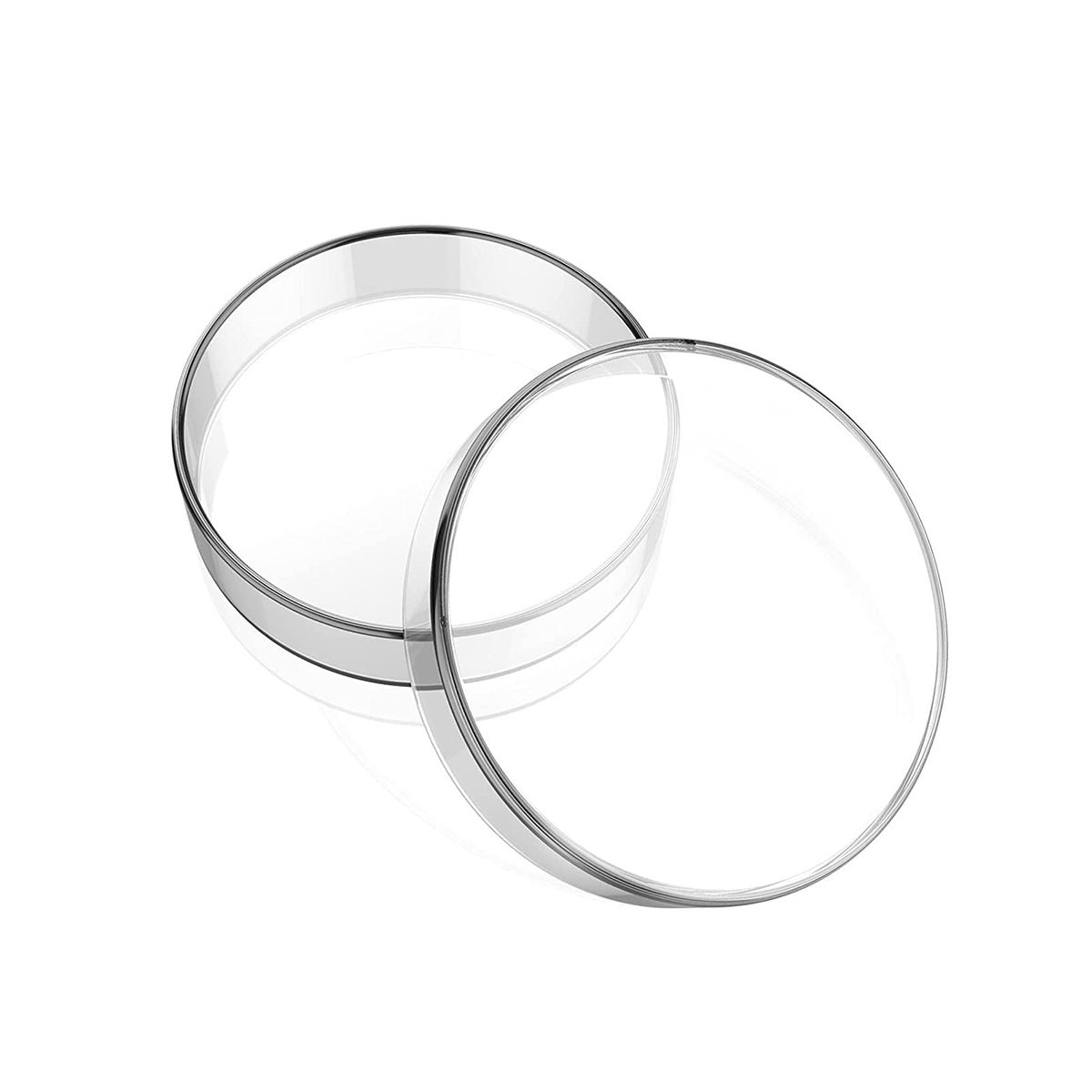 60 mm Glass Dishes 10 Pcs Autoclavable Lab Plates with A Inoculation Loop Autoclavable and Reusable