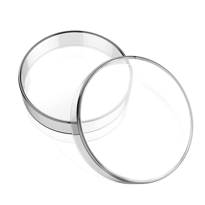60 mm Glass Dishes 10 Pcs Autoclavable Lab Plates with A Inoculation Loop Autoclavable and Reusable