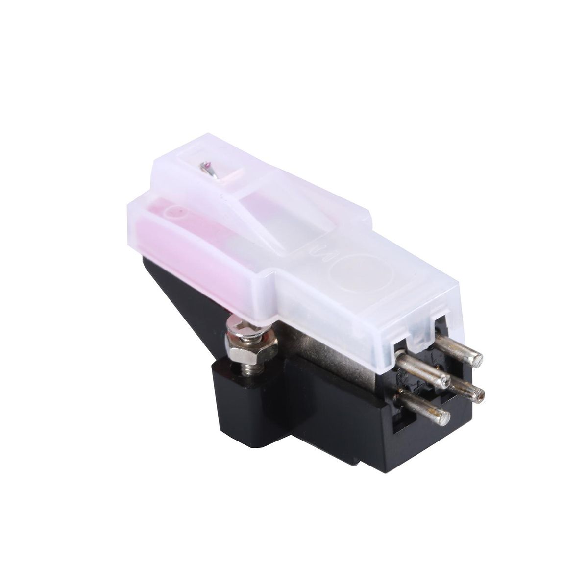 Dual Moving Magnet Turntable Cartridge with Stereo Stylus Needle Vinyl Record Player Phonograph Replacement Accessory
