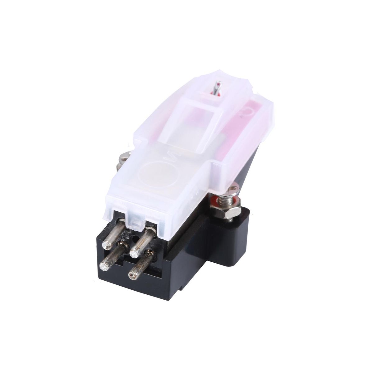Dual Moving Magnet Turntable Cartridge with Stereo Stylus Needle Vinyl Record Player Phonograph Replacement Accessory