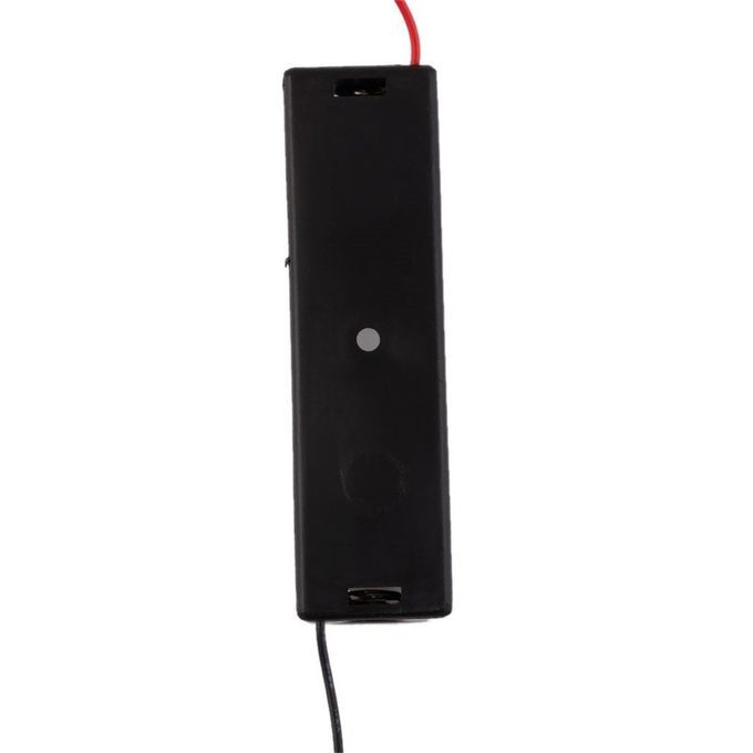 Portable Plasti  Battery  Ase Holder Storage Boxes For 186  Batteries 3.7V-black